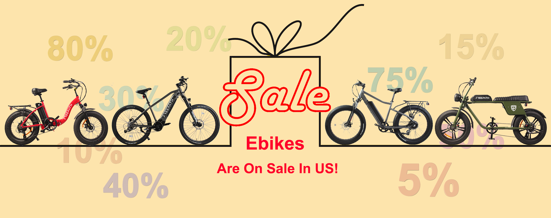 Electric bikes on sale in US Warehouse!